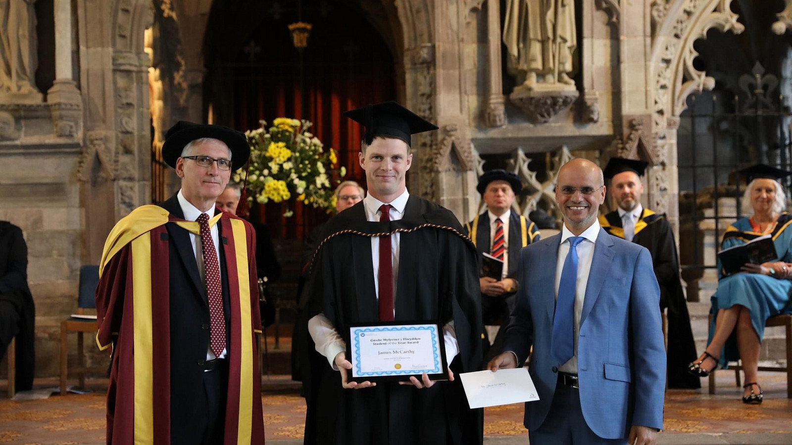 Supporting the success of students at Pembrokeshire College's Graduation Ceremony