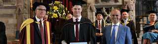 Supporting the success of students at Pembrokeshire College's Graduation Ceremony