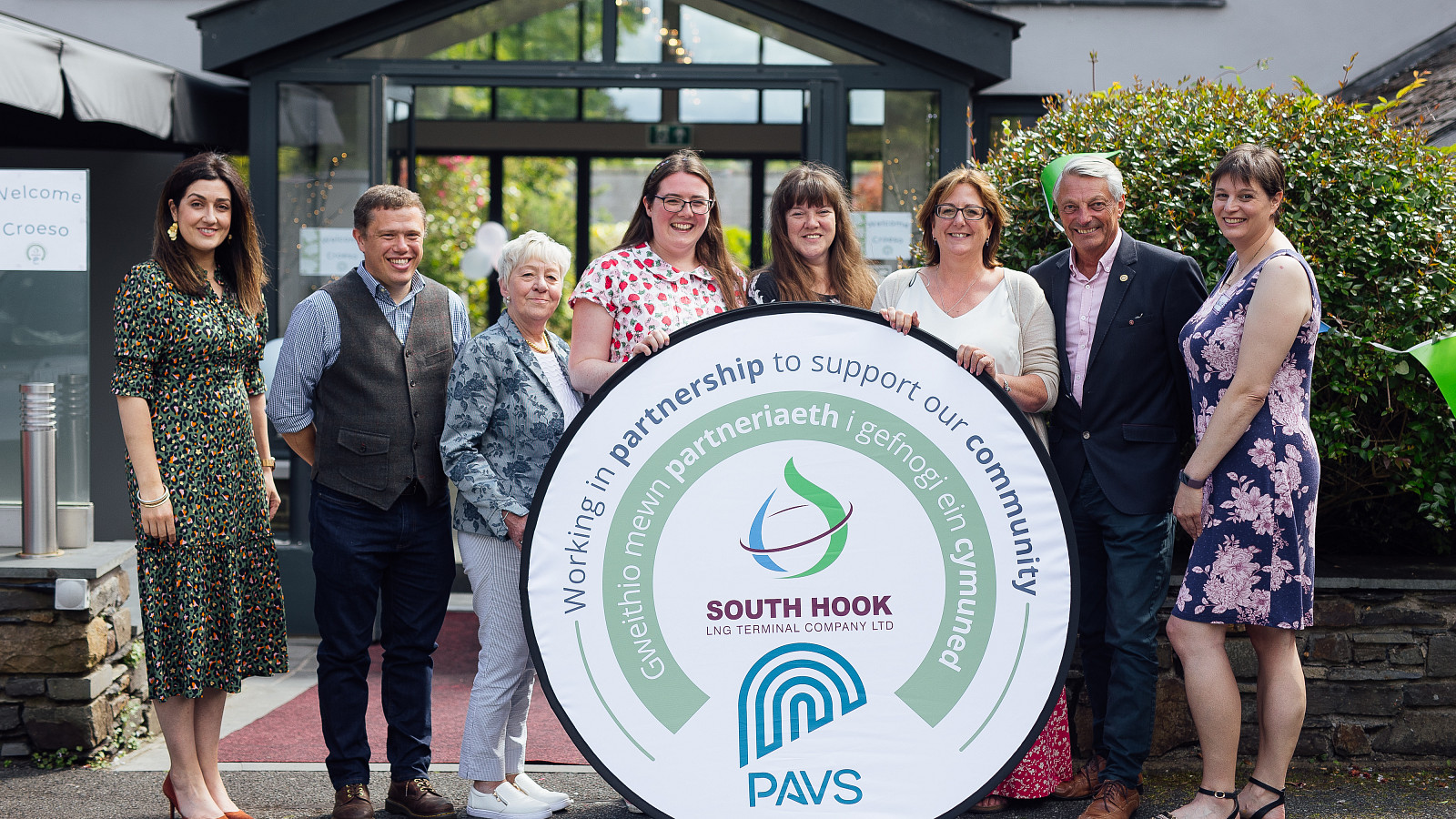 Supporting the PAVS Tea Party for Community Volunteers