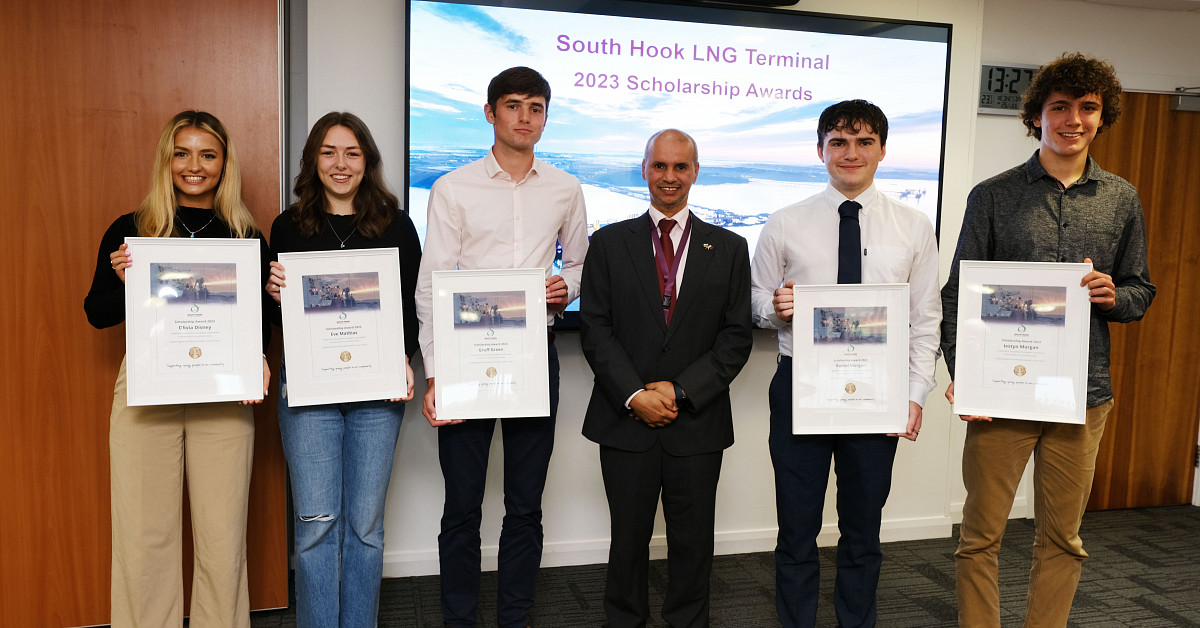 South Hook Scholarship Supports the Development of Local Students